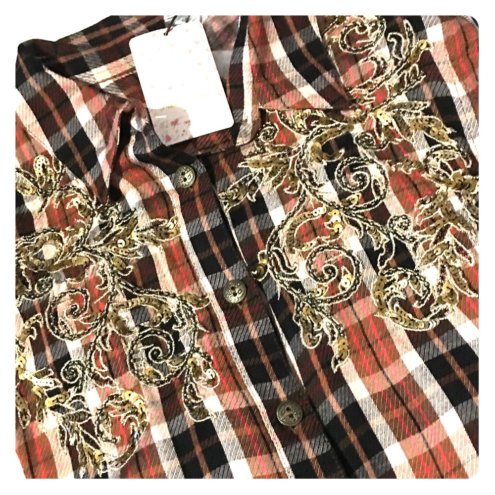 NWT Free People Long sleeve Top